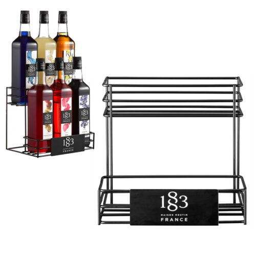 1883 Syrup 6 Bottle Display Rack