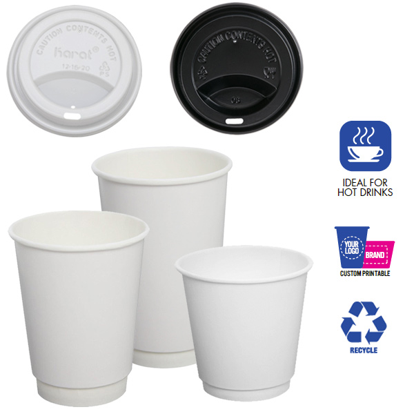 Whole Distributor For Insulated Double Wall Paper Hot Cups Texas Specialty Beverage - Double Wall Cups With Lids
