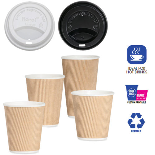 ripple hot paper cups